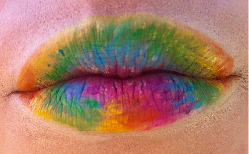 Краска губ Tie-Dye