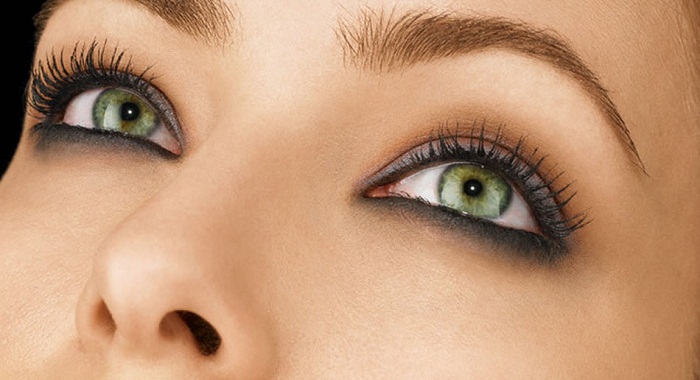 макияж для зелёных глаз