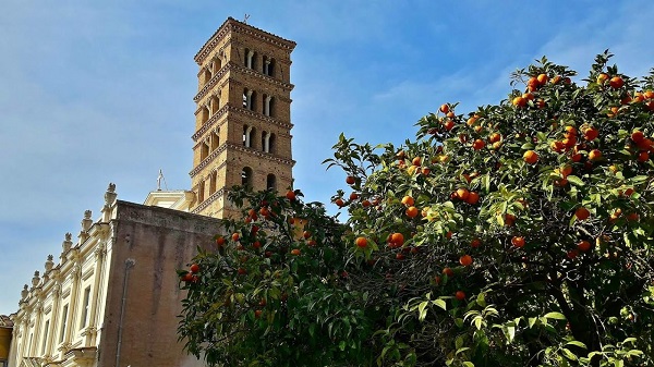 Апельсиновый сад в Риме