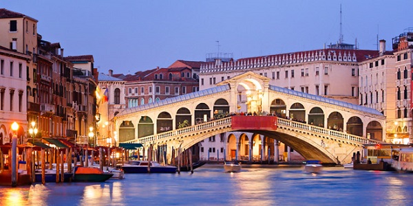 Романтический пейзаж Венеции