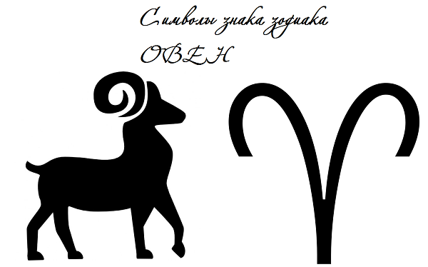 символы знака зодиака овен